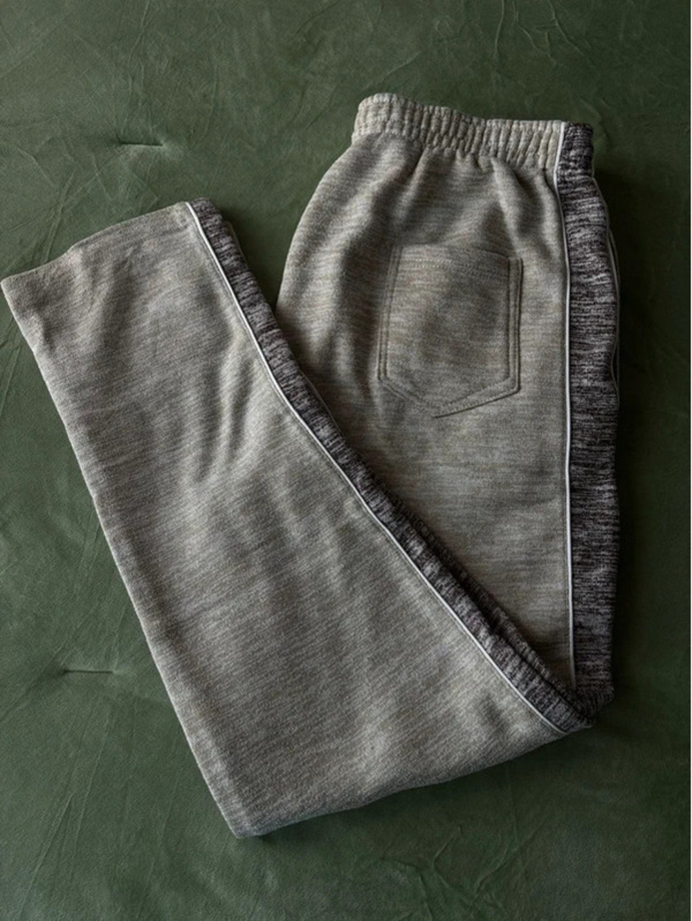 The North Pole Heather Grey Fleece Jogger Sweatpants, Men's Size 4XL [COPY]